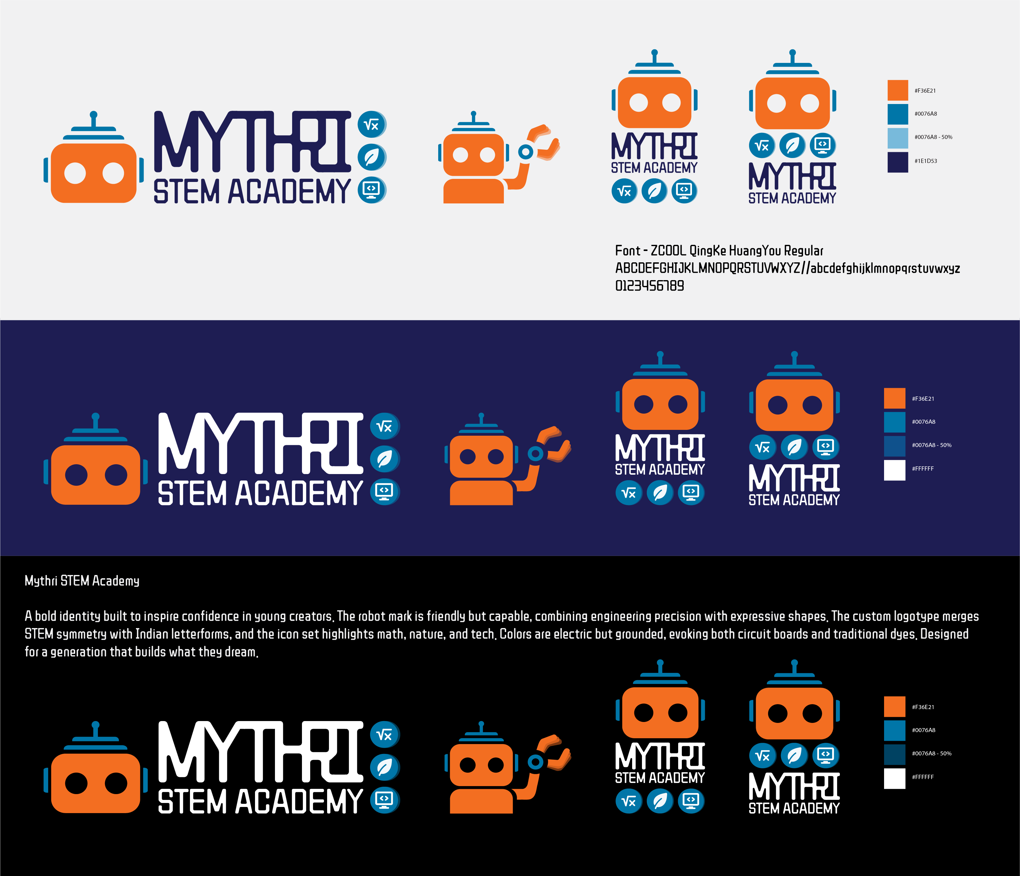 Mythri branding layout preview